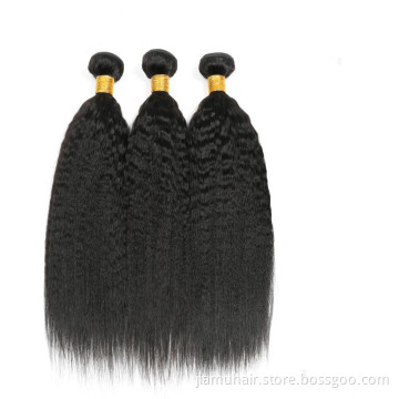 100% Human Hair Weave Wholesale Vendor Kinky Straight Hair Bundles Natural Hair Extensions